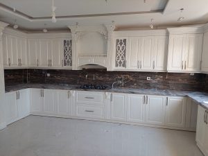 کابینت روکش چوب