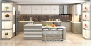 انواع کابینت دو پله بر اساس سبک